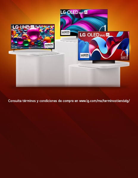 ¡Compra tu nueva Pantalla LG desde $3,999 MXN con hasta 60% de descuento!