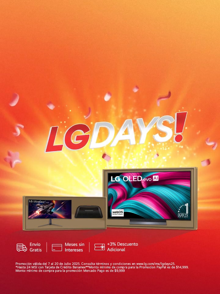 Llegaron los LG Days con las mejores ofertas de la temporada