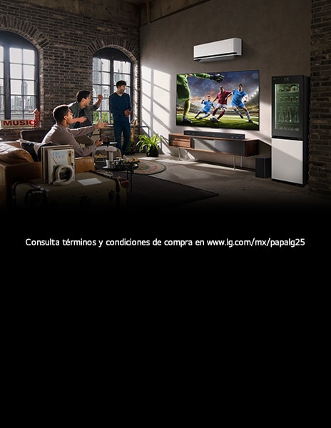 Consiente a papá con lo mejor de LG