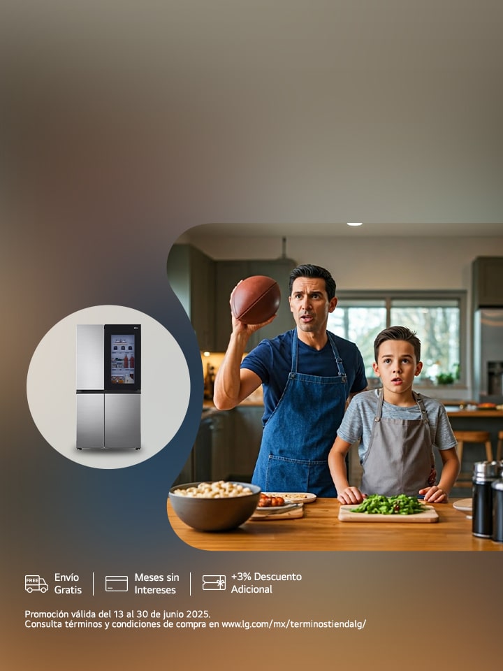 Consiente a papá con lo mejor de LG