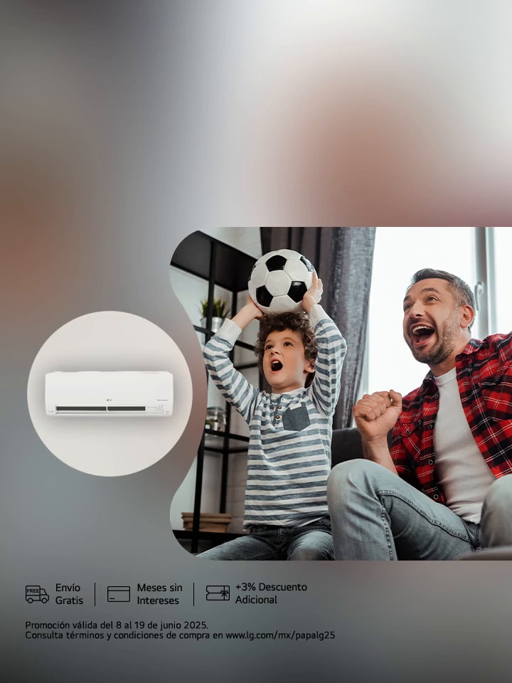 Consiente a papá con lo mejor de LG