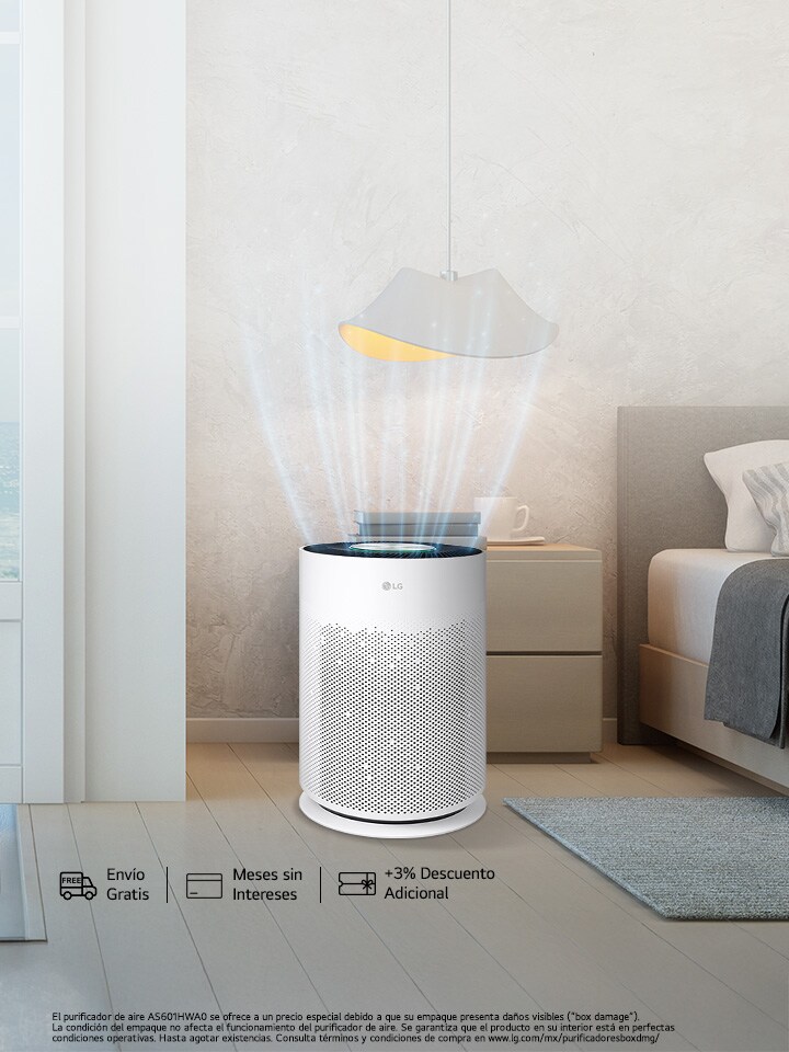 Adquiere tu purificador LG aprovechando esta promoción