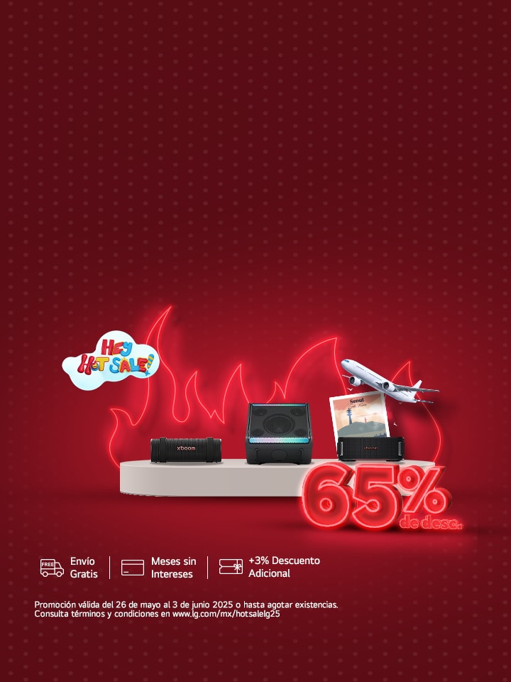 Llego Hot Sale y en LG tenemos las mejores promociones y descuentos, compra HOY