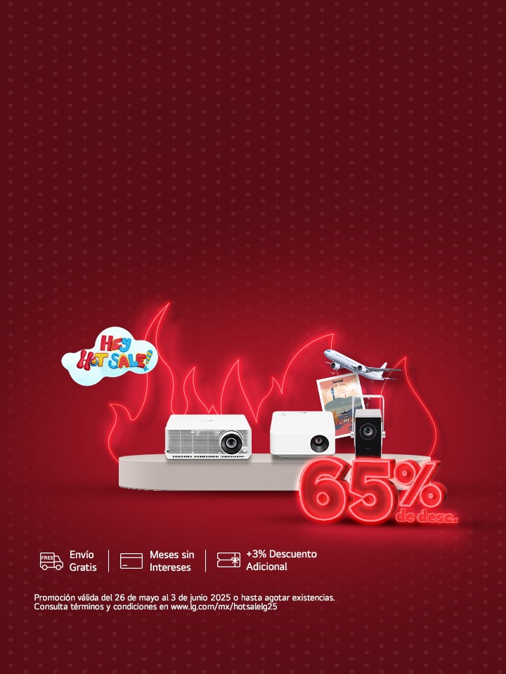 Llego Hot Sale y en LG tenemos las mejores promociones y descuentos, compra HOY