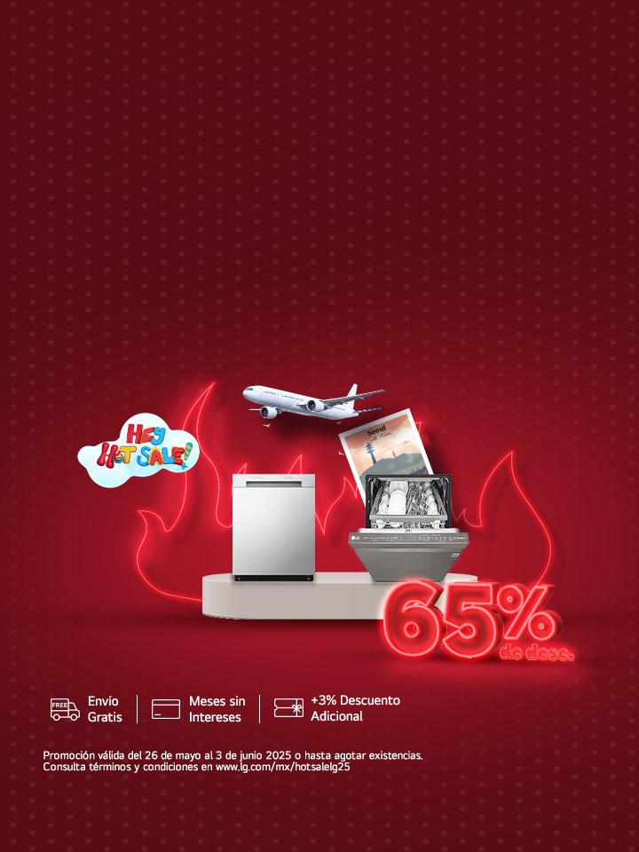 Llego Hot Sale y en LG tenemos las mejores promociones y descuentos, compra HOY