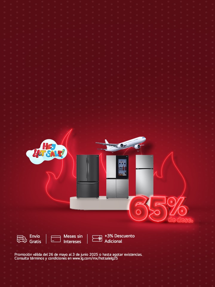 Llego Hot Sale y en LG tenemos las mejores promociones y descuentos, compra HOY