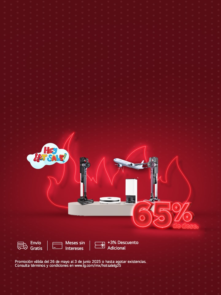 Llego Hot Sale y en LG tenemos las mejores promociones y descuentos, compra HOY