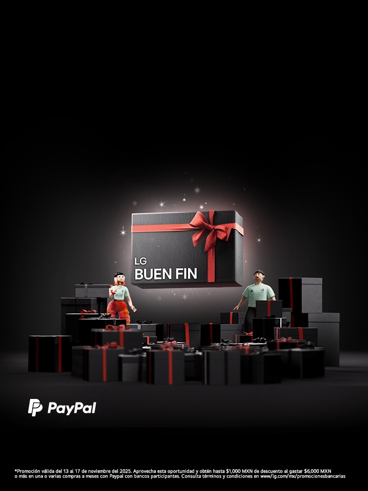 Compra a meses con Paypal y obtén hasta $1,000 MXN de descuento por compra mínima de $6,000 MXN*