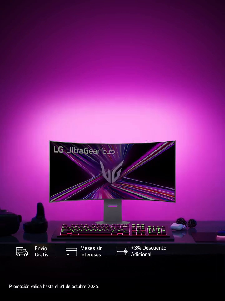 Monitor Gaming OLED 45” exclusivo de LG.COM