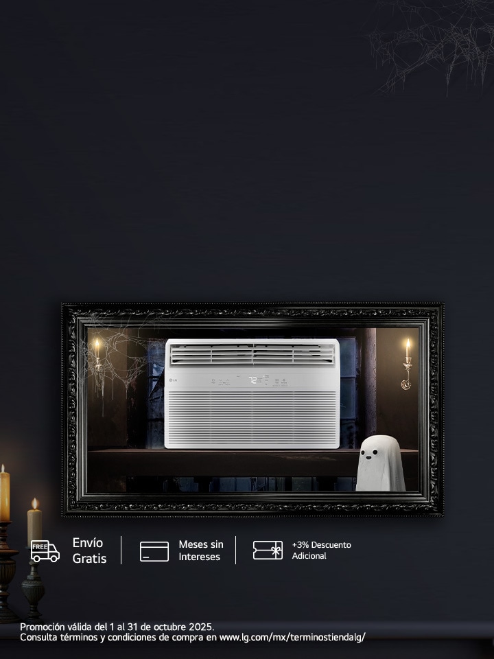 Aire acondicionado ventana desde $3,999