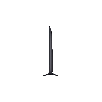 Left-facing side view of LG QNED70 TV 