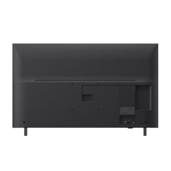Vista posterior de la LG UHD UA75 TV.