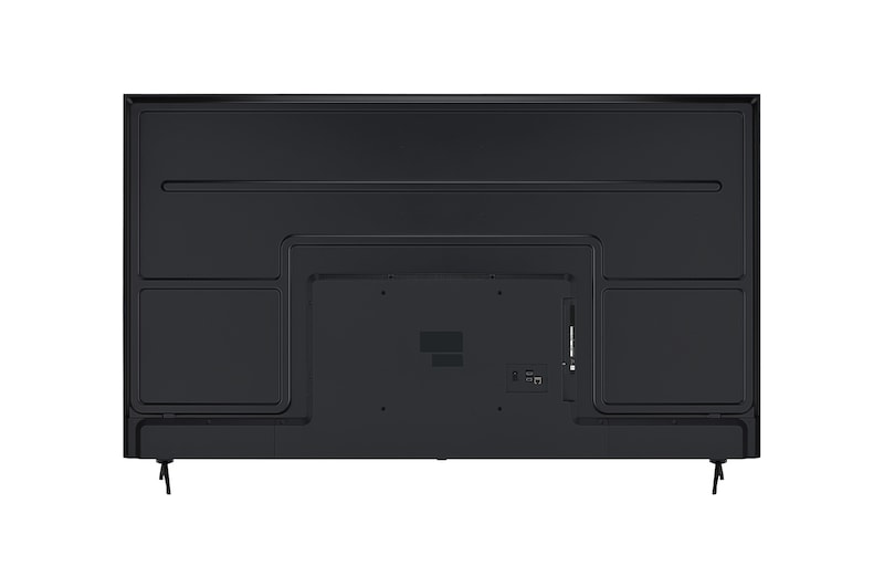 Vista posterior de la LG UHD UA75 TV.