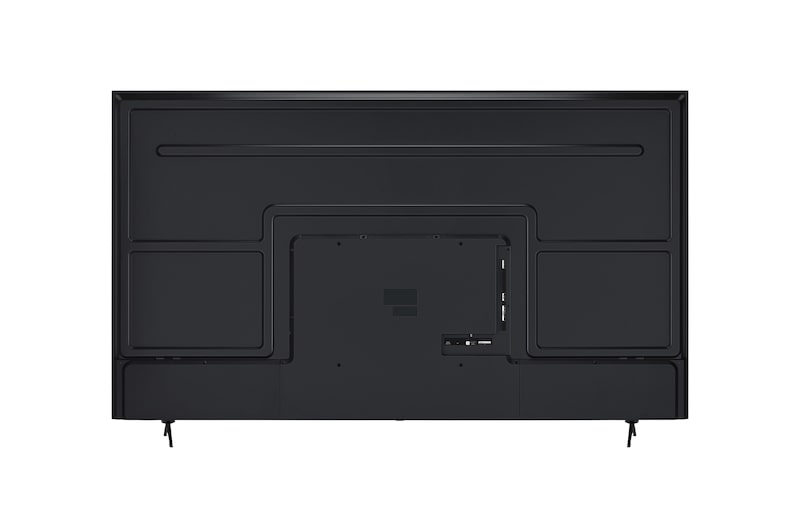 Vista posterior de la LG UHD UA75 TV.