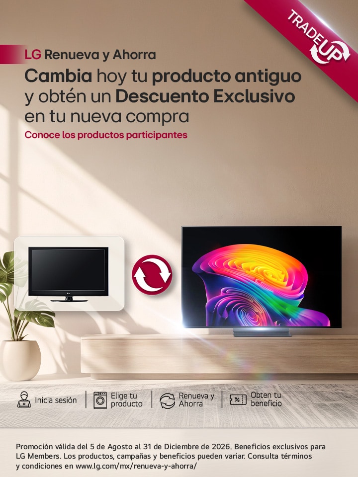 Cambia hoy tu producto antiguo y obten un descuento exclusivo en tu nueva compra
