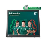 Pantalla LG TN SXGA (1280x1024) de 17” 5:4 / Alimentación integrada / Ahorro de energía inteligente / Soporte con inclinación ajustable