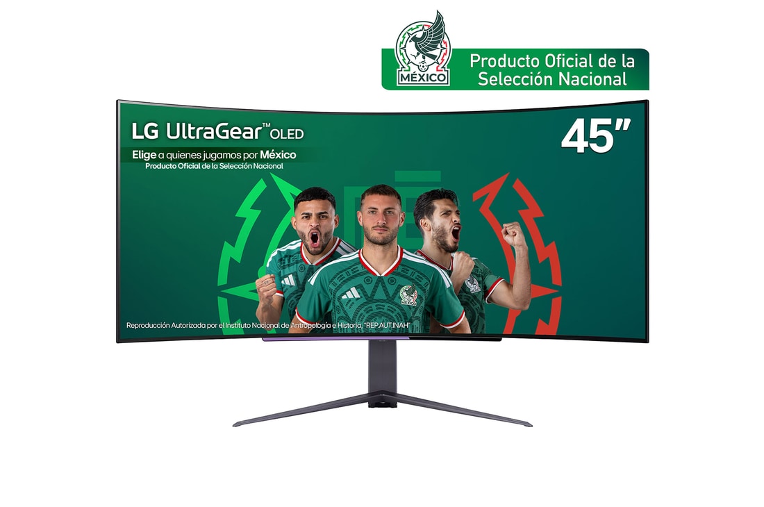 Monitor gaming curvo OLED UltraGear™ de 45” | 800R, DisplayHDR