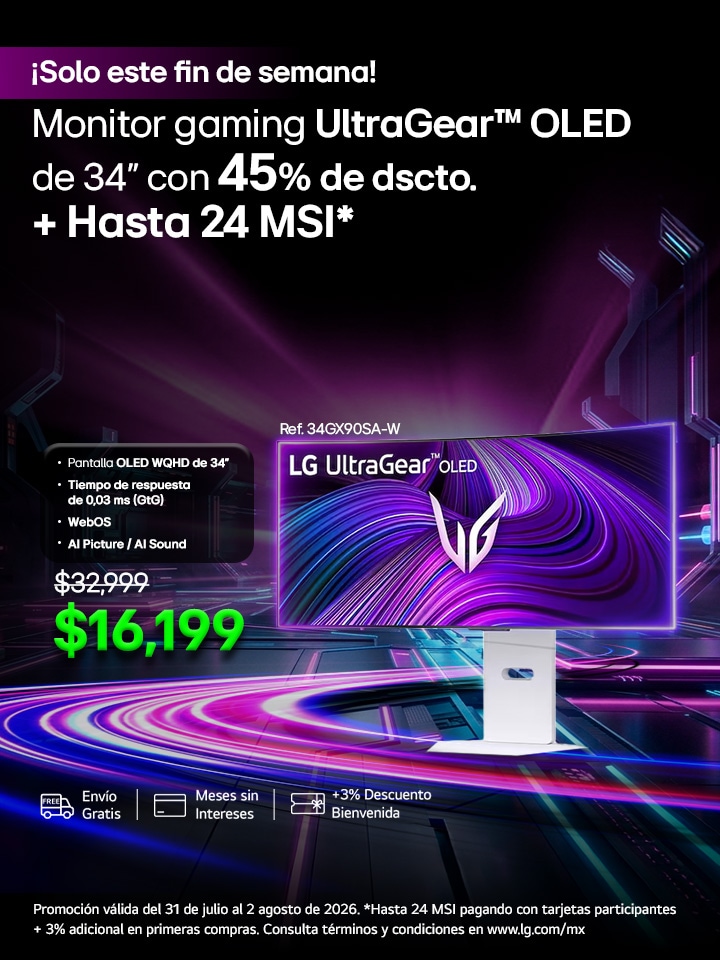 Monitor gaming UltraGear OLED