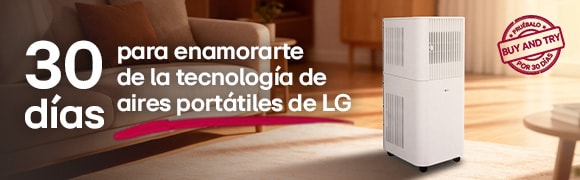 30 días para enamorarte de la tecnología de aires portátiles de LG