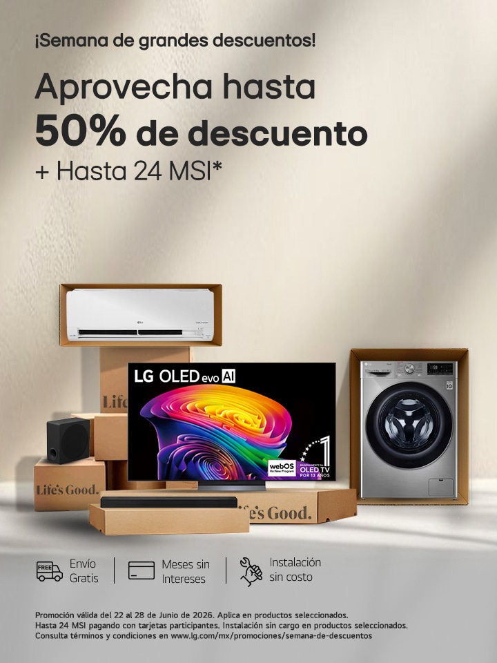 Aprovecha hasta 50% de descuento