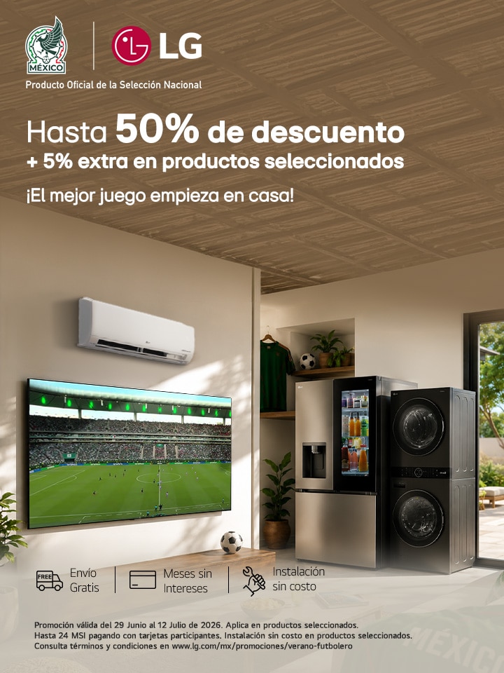 Hasta 50% de descuento + 5% en modelos seleccionados