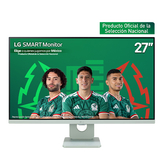 Smart Monitor LG MyView de 27 pulgadas Full HD IPS con webOS, verde