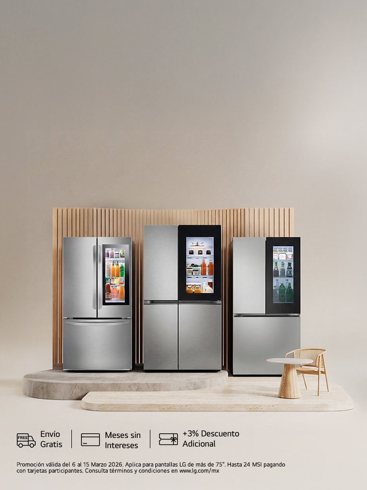 No te quedes sin tu Refrigerador INSTAVIEW  50% off + 5% adicional con cupon