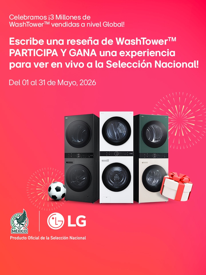 Escribe una reseña y participa para ganar una experiencia en vivo con la selección mexicana