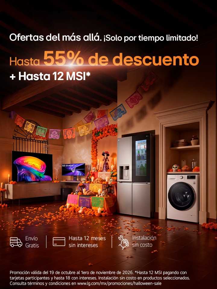 Hasta 55% de descuento + hasta 12 MSI