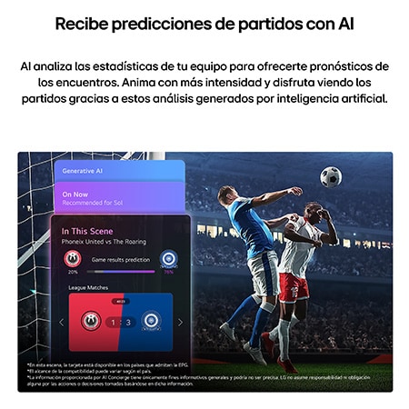 LG NANO 4K UHD AI NU85 for Ultimate Gameplay shows a fast-paced action game scene with a comparison inset highlighting smoother motion, while supporting up to 60Hz, VRR, ALLM, HGiG, and GeForce NOW.