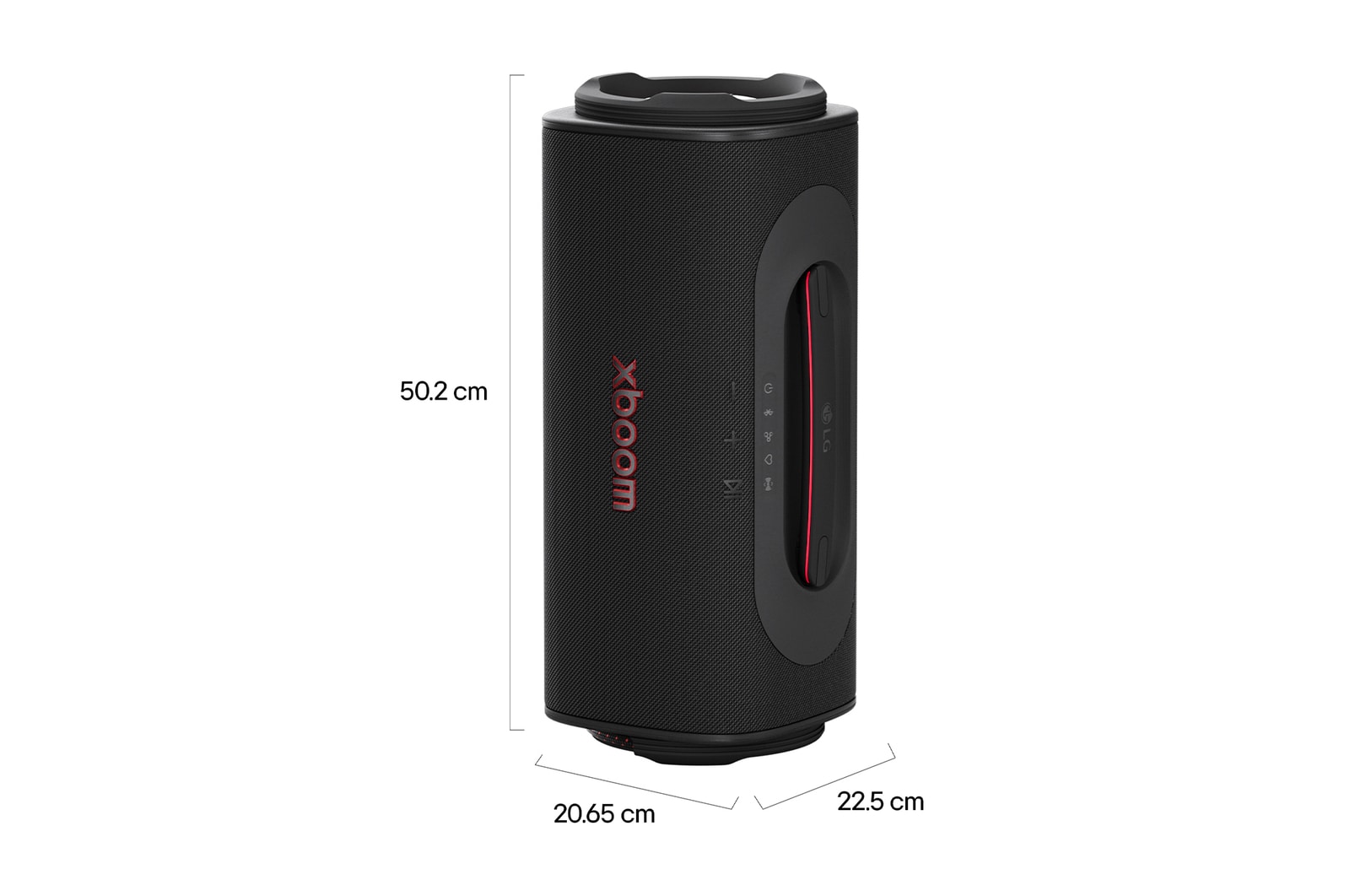 LG xboom Blast by will.i.am | Bocina portátil con sonido potente y batería de larga duración, BLAST