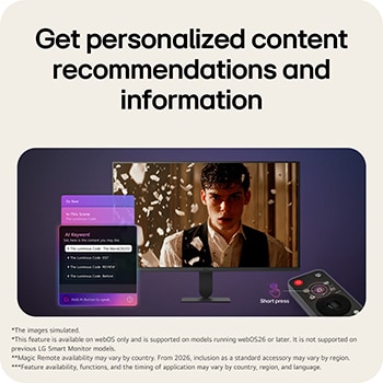 AI Concierge providing personalized recommendations based on viewing patterns and usage context.
