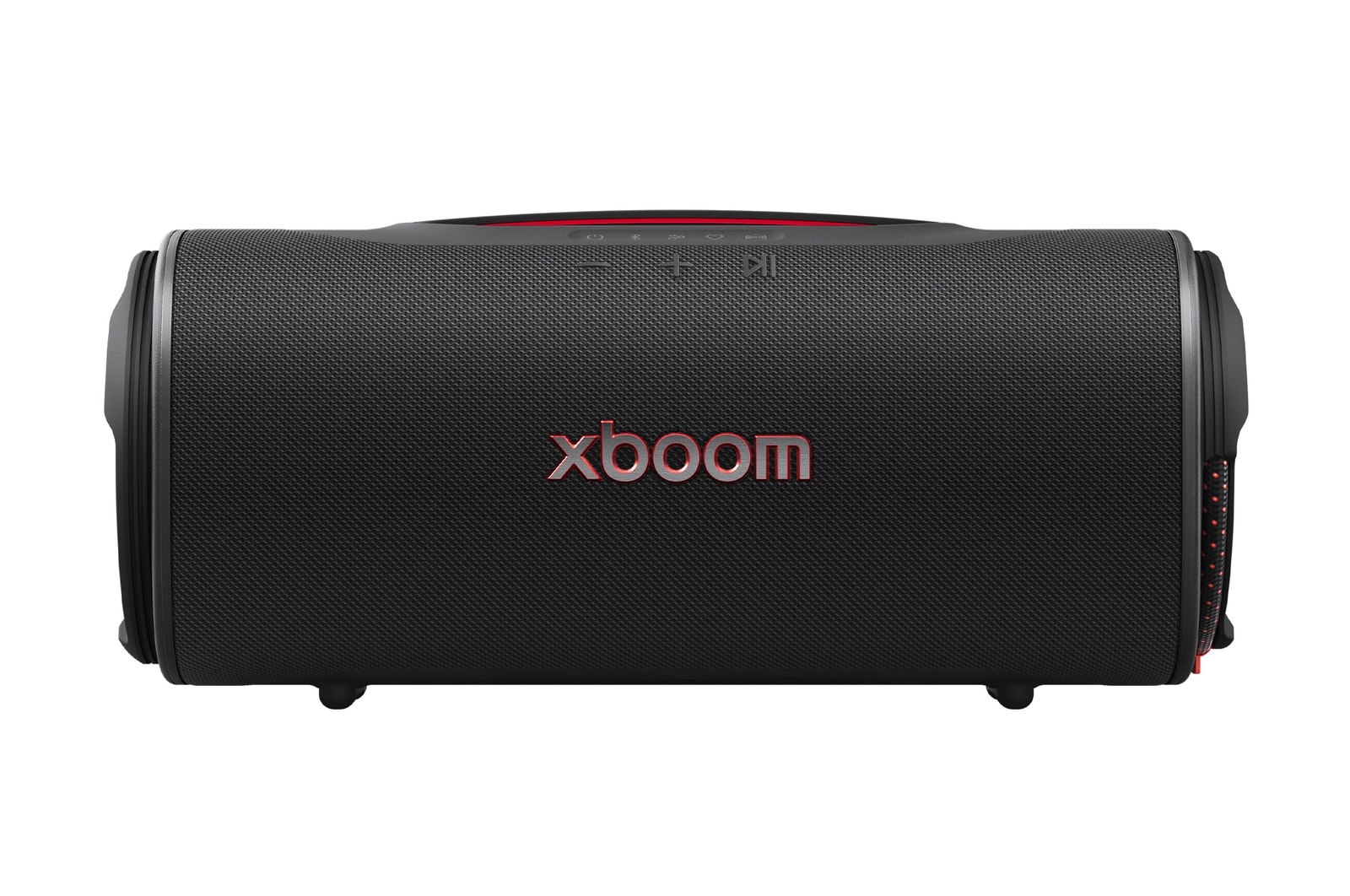 Vista frontal de LG xboom Blast by will.i.am | Bocina portátil con sonido potente y batería de larga duración BLAST