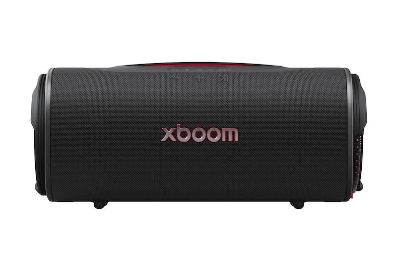 Vista frontal de LG xboom Blast by will.i.am | Bocina portátil con sonido potente y batería de larga duración BLAST