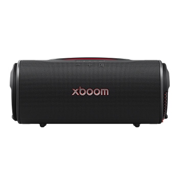 Vista frontal de LG xboom Blast by will.i.am | Bocina portátil con sonido potente y batería de larga duración BLAST
