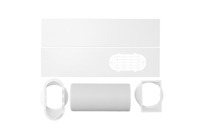 Portable air conditioner accessory kit