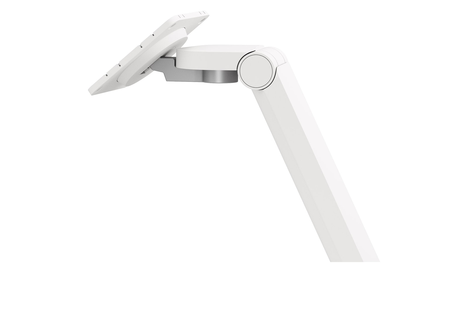 Close-up of VESA mount connection