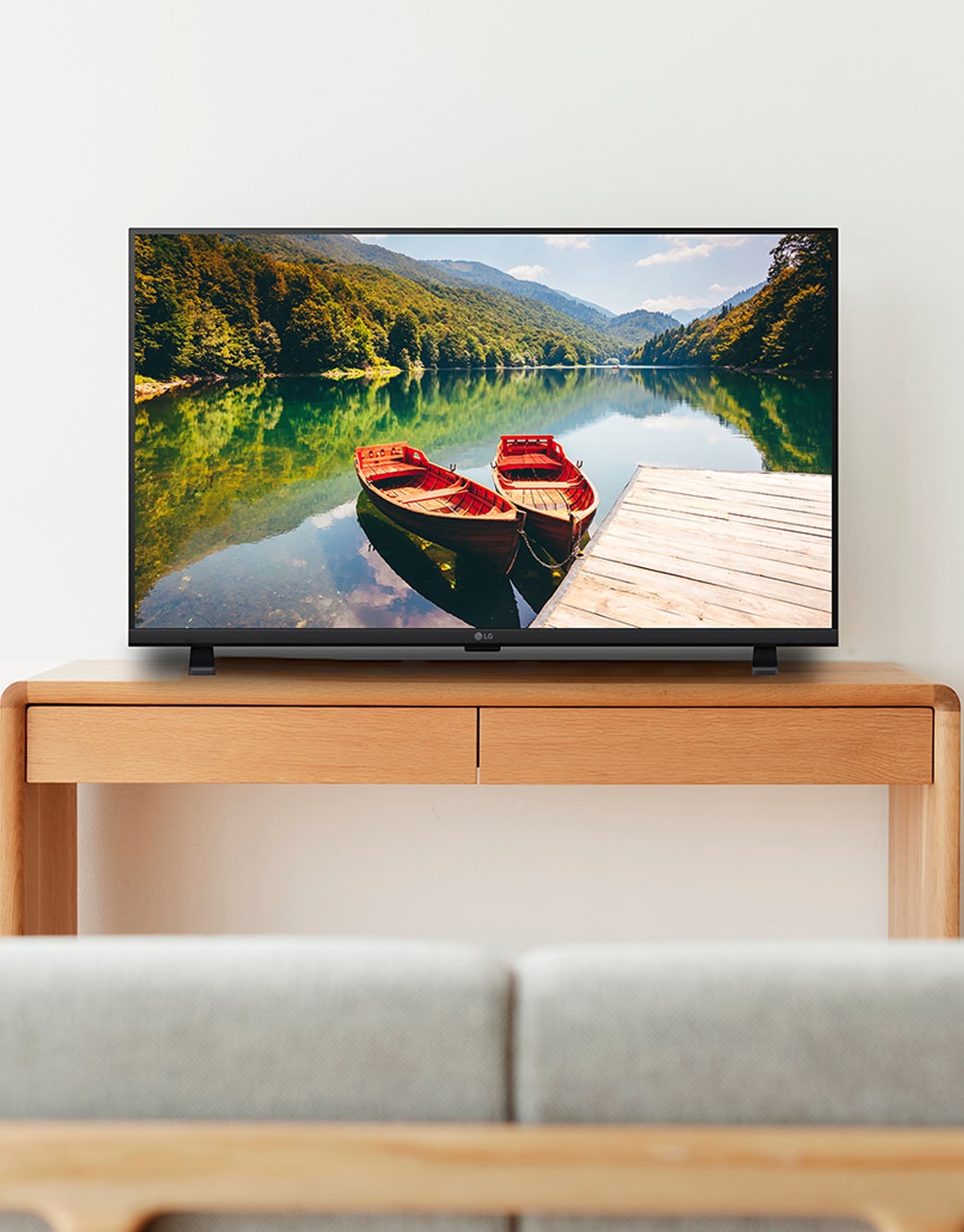 LG Pantalla 32 pulgadas LG SMART TV AI LB66 webOS 2026, 32LB660BPSB
