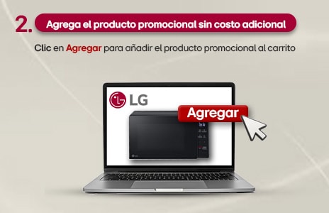 Agrega producto promocional