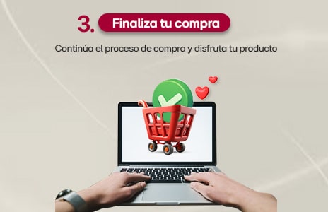 finaliza tu compra