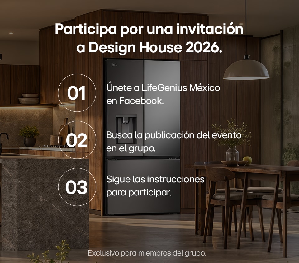 Descubre los productos premium de LG en Design Week México