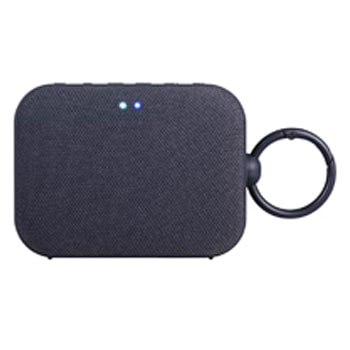 Vista frontal de la LG xboom PM1 | Bocina Bluetooth portátil | xboom IPX5 5 horas de duración