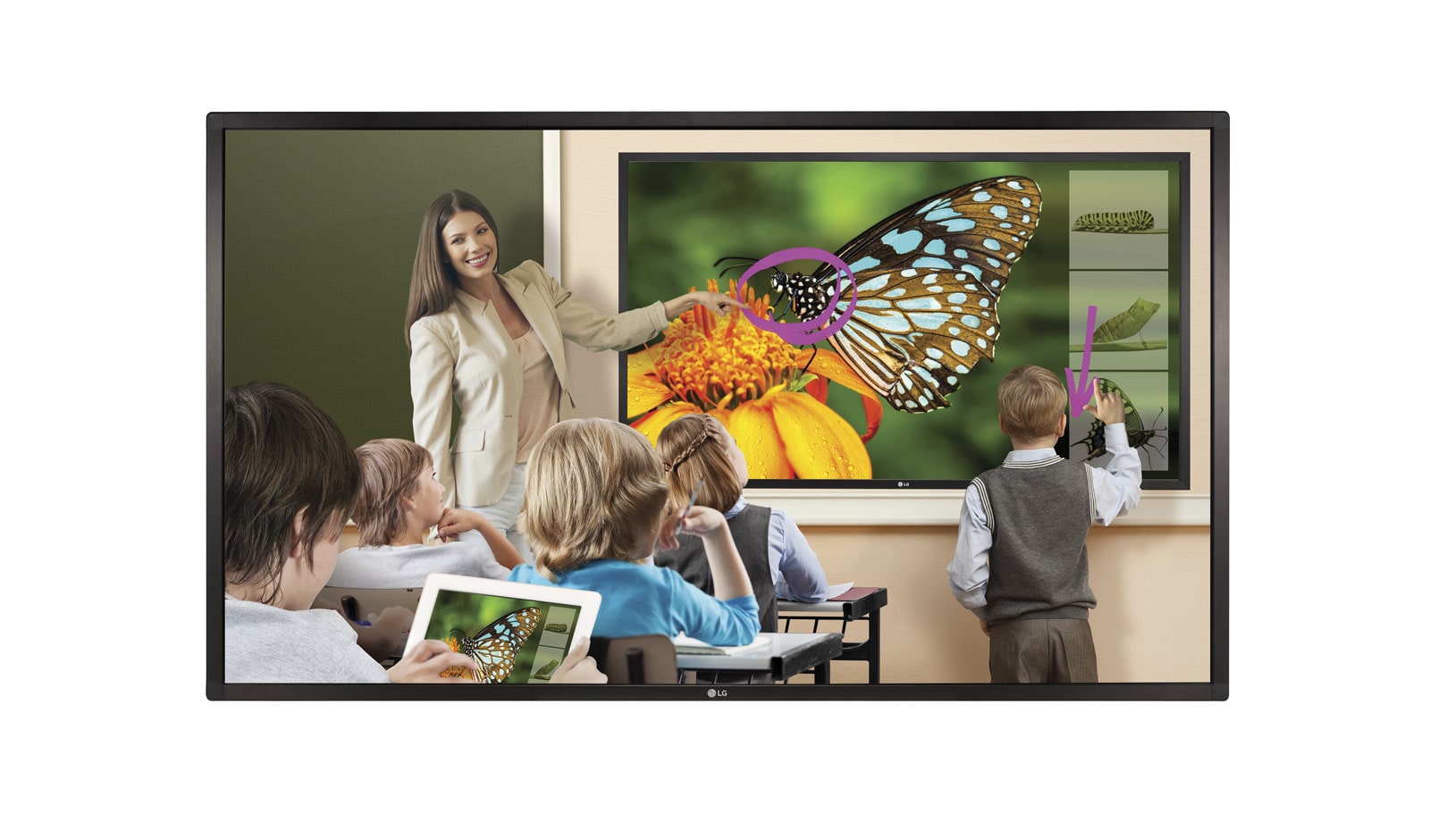 Vista frontal de 1428 x 803  Touch Overlay Kit KT-T320