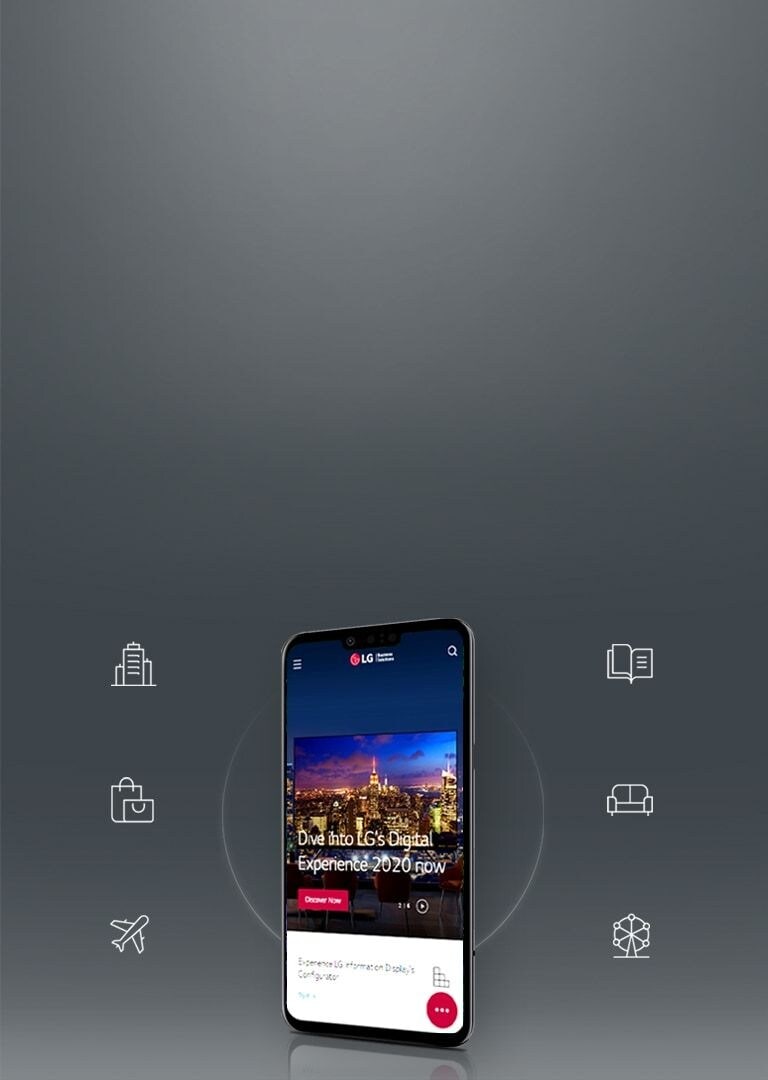 LG C-Display+ Aplicación para Clientes