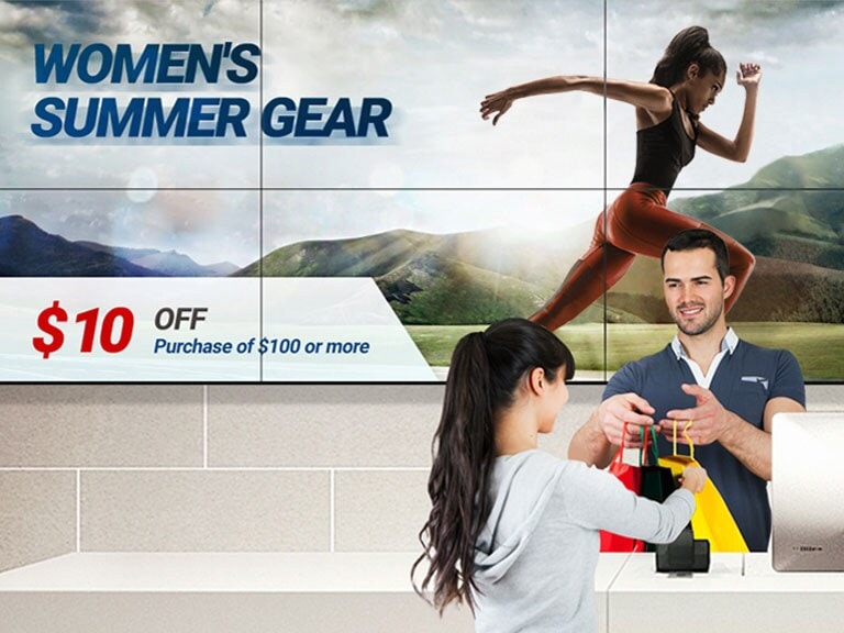 LG LED Display Home Office