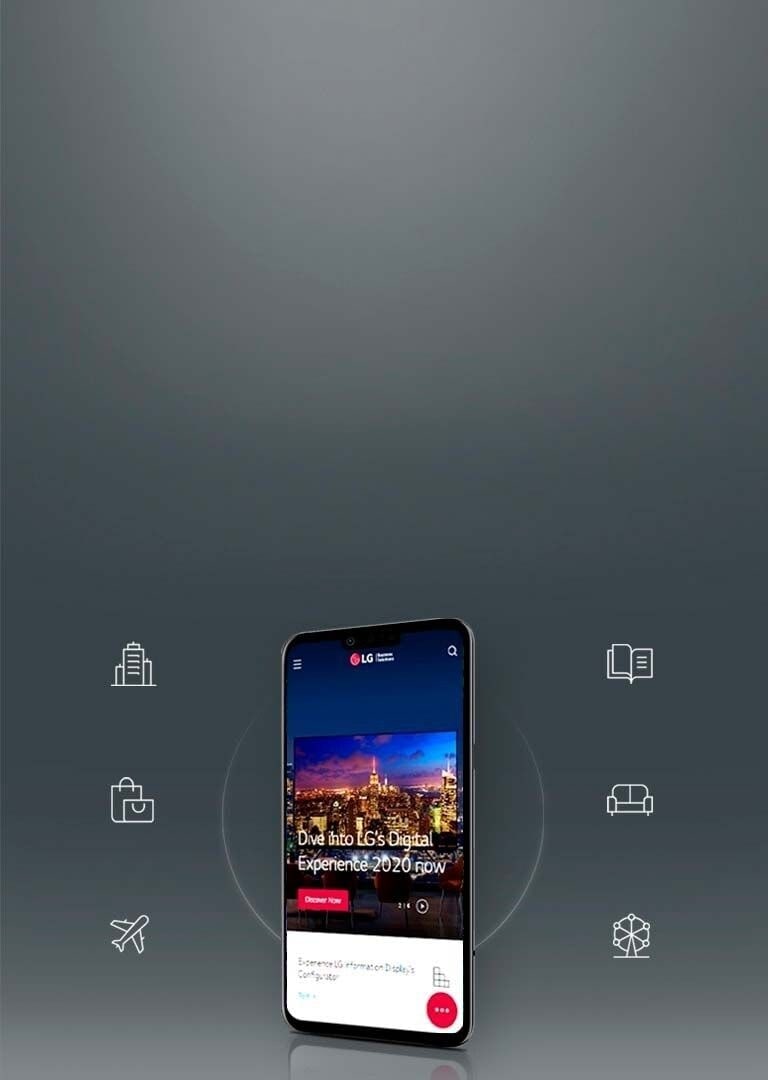 LG C-Display+ Aplicación para Clientes