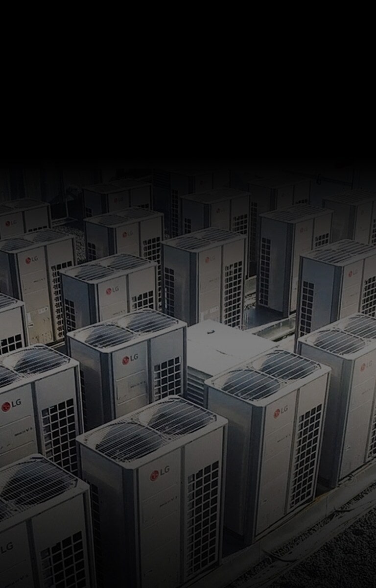 Imagen de revisión de mantenimiento de la unidad exterior