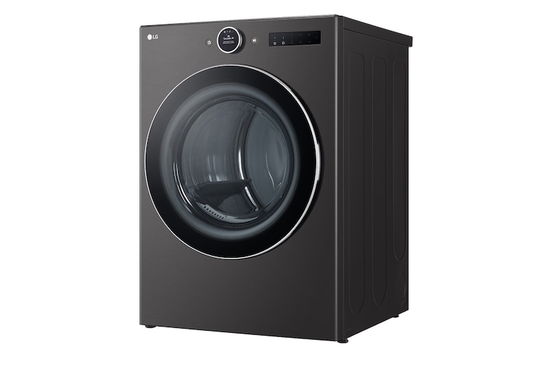 Imagen de lado Vista frontal Secadora Carga Frontal LG DF22BFXS6BK
