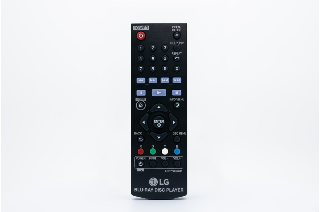LG Control remoto para BLU-RAY/DVD, AKB73896401