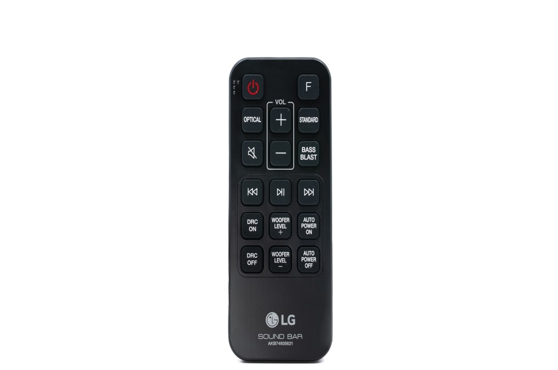 LG Control remoto para Barra de Sonido, AKB74935621